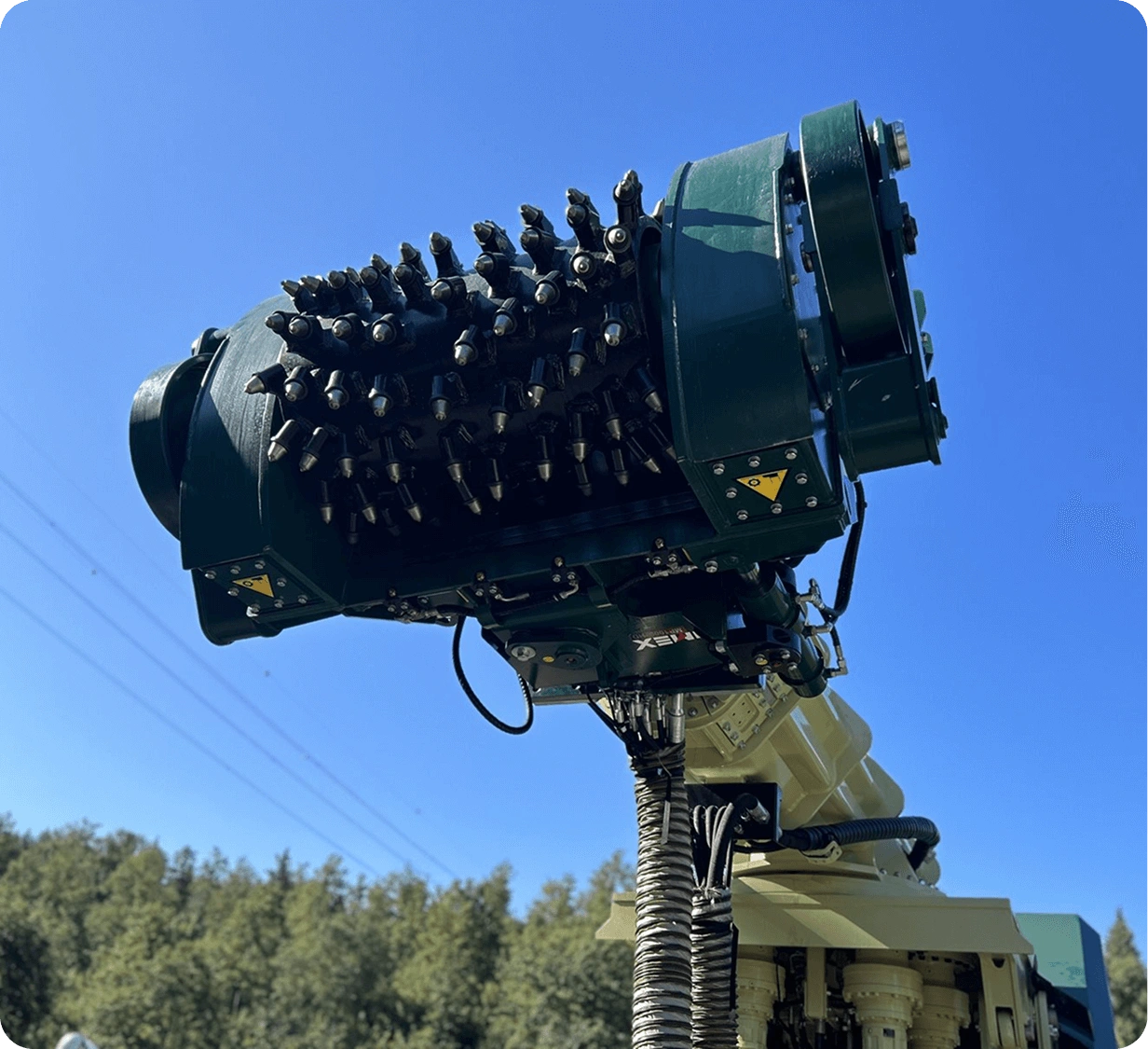Simex continuous cutter head