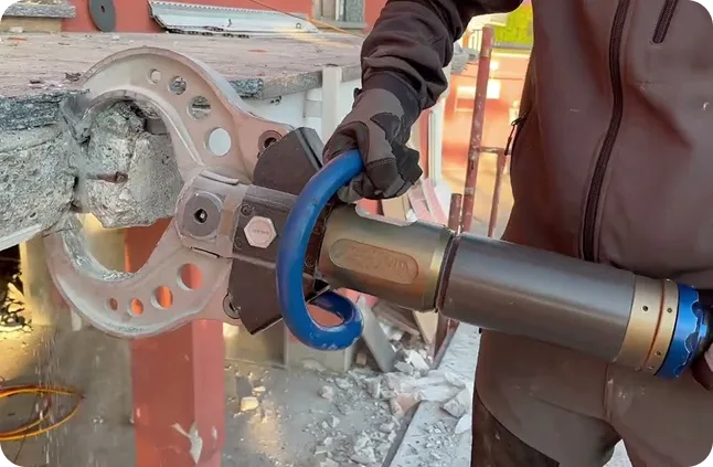 Tehma Concrete Crusher