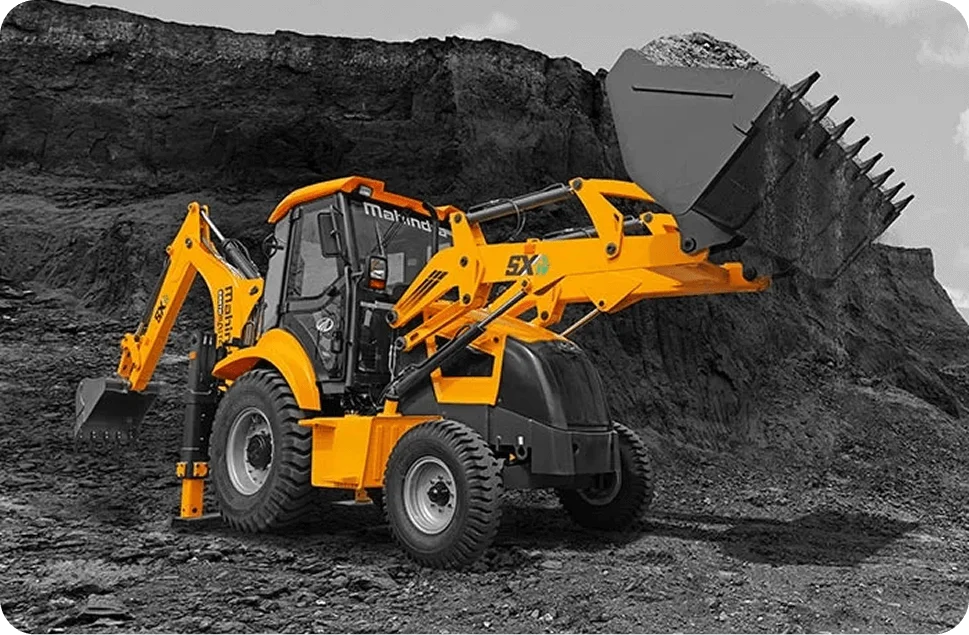 Mahindra backhoe loader 1