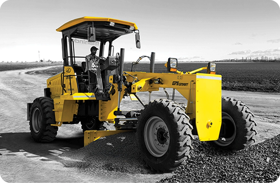 Mahindra motor grader 2